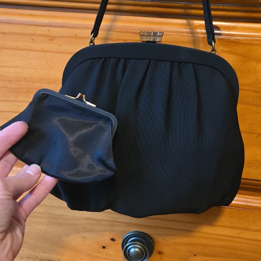 Morris Moskowitz Mm Vintage Clutch Purse And Coin Bag